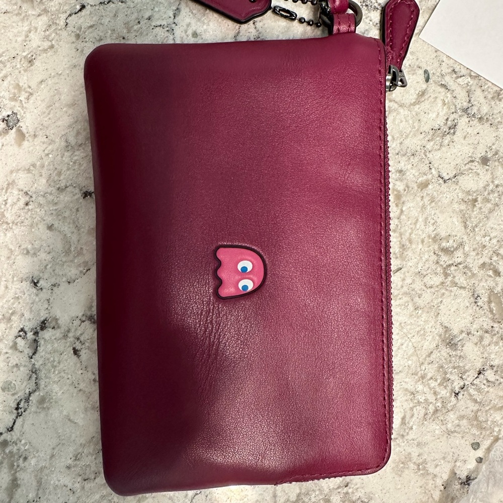 SOLD Coach Pac-Man Wristlet
